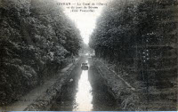 SÉVRAN — Le Canal de l'Ourcq<br>vu du pont de Sévran<br>(Côté Freinville)